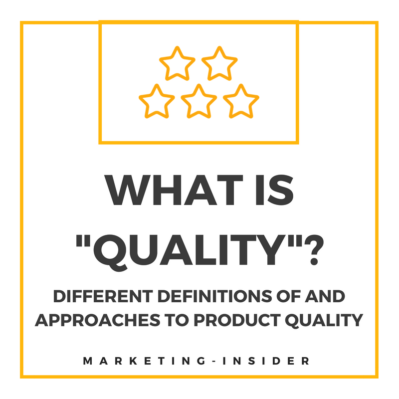 quality definition in marketing